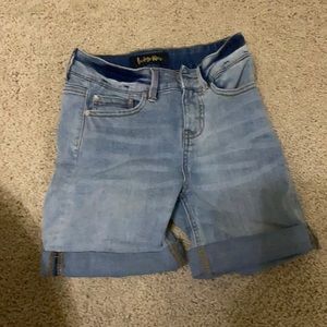 Women’s blue Jean shorts